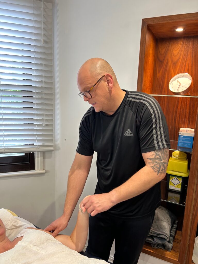 Sean treating patient